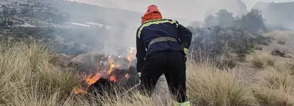 Protezione Civile - Capaci - Fiamme